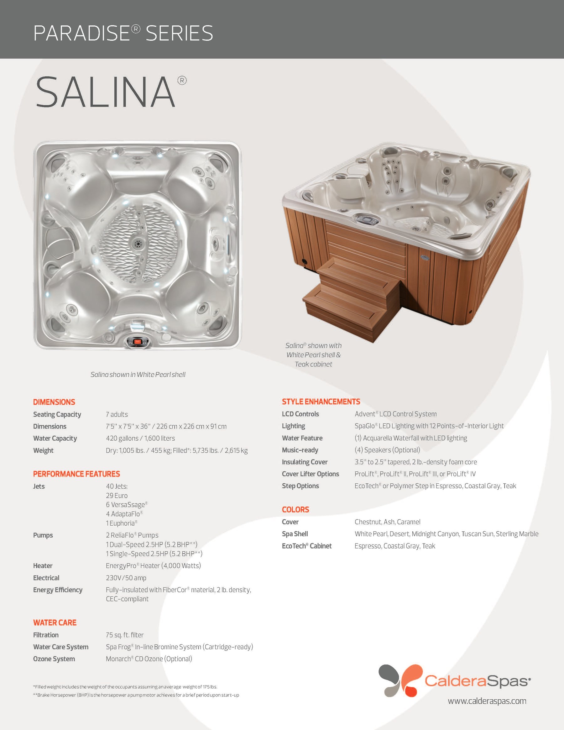 Product Spotlight Paradise Series Salina Hot Tub