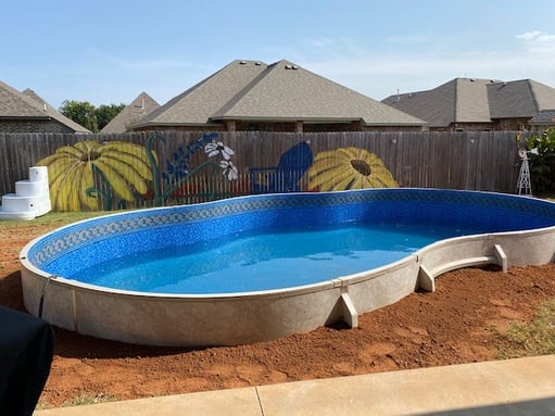 Can You Bury An Above Ground Pool What Need To Know Before Can You Bury An Above Ground Pool What, Half Above Ground Pools