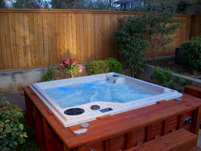 pre-owned hot tub