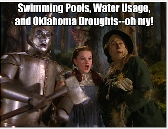        Swimming Pools, Water Usage, and                    Oklahoma Droughts–oh my!